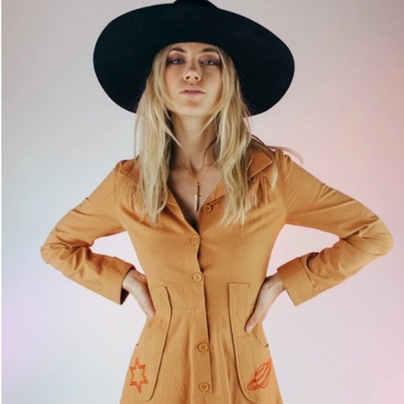 UFT Lenni the Label Question Everything retro dress - Picture 2 of 11